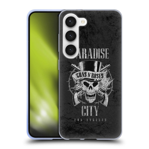 Guns N' Roses Vintage Paradise City Soft Gel Case for Samsung Galaxy S23 5G