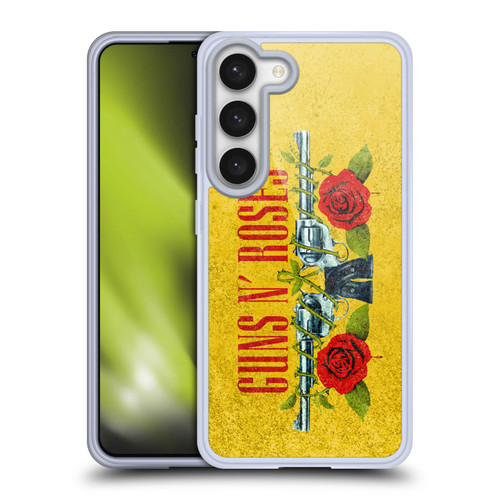 Guns N' Roses Vintage Pistols Soft Gel Case for Samsung Galaxy S23 5G