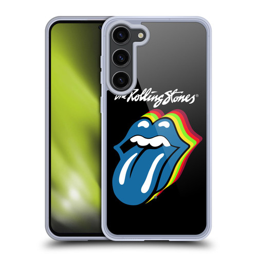 The Rolling Stones Licks Collection Pop Art 2 Soft Gel Case for Samsung Galaxy S23+ 5G