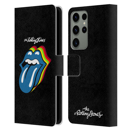 The Rolling Stones Licks Collection Pop Art 2 Leather Book Wallet Case Cover For Samsung Galaxy S23 Ultra 5G