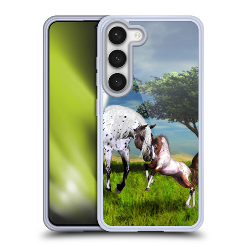 Simone Gatterwe Horses Love Forever Soft Gel Case for Samsung Galaxy S23 5G