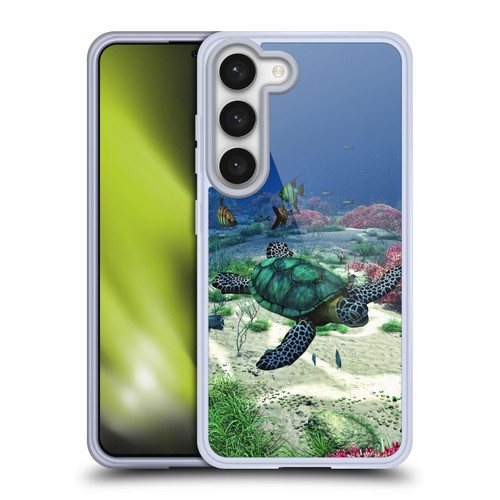 Simone Gatterwe Life In Sea Turtle Soft Gel Case for Samsung Galaxy S23 5G