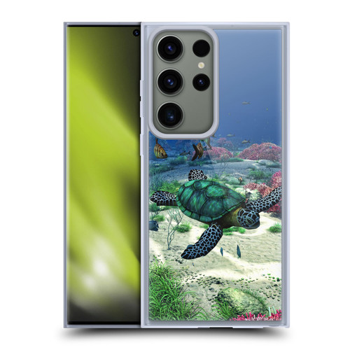 Simone Gatterwe Life In Sea Turtle Soft Gel Case for Samsung Galaxy S23 Ultra 5G