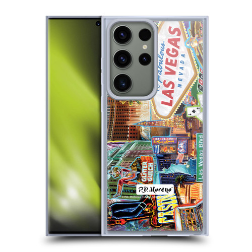 P.D. Moreno Cities Las Vegas 1 Soft Gel Case for Samsung Galaxy S23 Ultra 5G