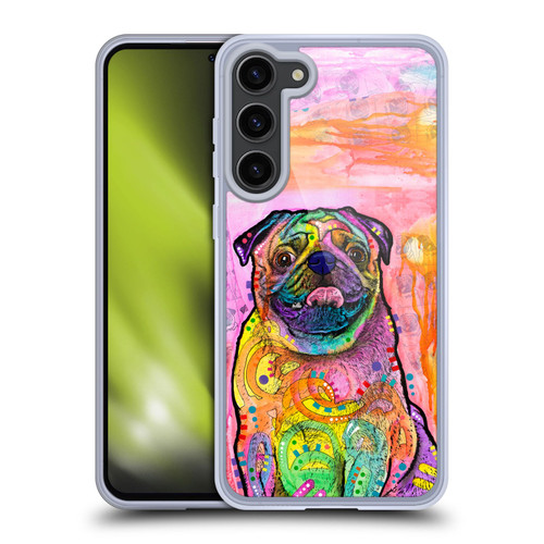 Dean Russo Dogs 3 Pug Soft Gel Case for Samsung Galaxy S23+ 5G