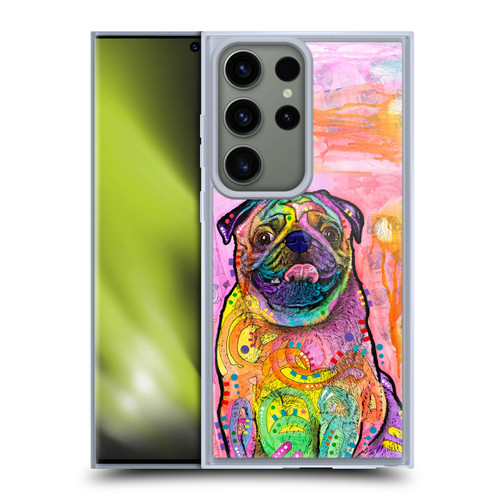 Dean Russo Dogs 3 Pug Soft Gel Case for Samsung Galaxy S23 Ultra 5G