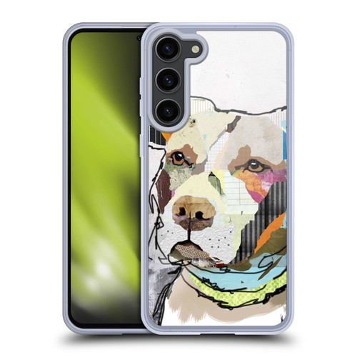 Michel Keck Dogs 3 Pit Bull Soft Gel Case for Samsung Galaxy S23+ 5G