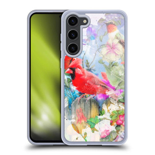 Aimee Stewart Assorted Designs Birds And Bloom Soft Gel Case for Samsung Galaxy S23+ 5G