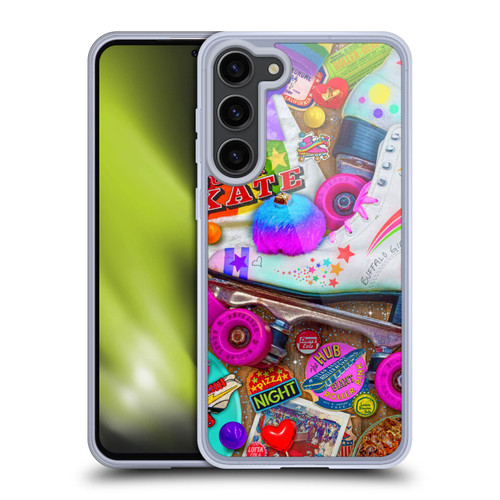 Aimee Stewart Colourful Sweets Skate Night Soft Gel Case for Samsung Galaxy S23+ 5G