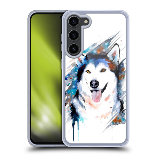 Pixie Cold Animals Husky Soft Gel Case for Samsung Galaxy S23+ 5G