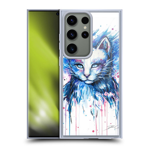 Pixie Cold Cats Space Soft Gel Case for Samsung Galaxy S23 Ultra 5G