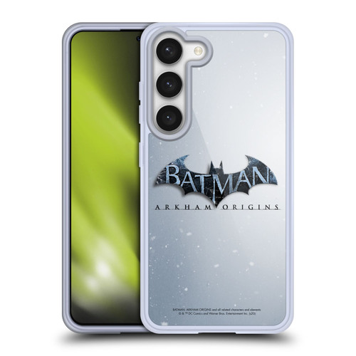 Batman Arkham Origins Key Art Logo Soft Gel Case for Samsung Galaxy S23 5G
