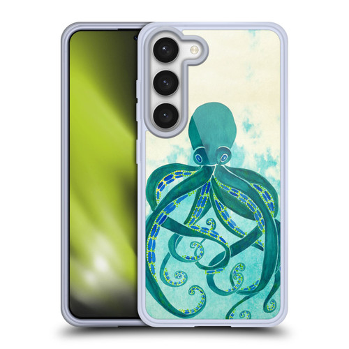 Cat Coquillette Sea Octopus Soft Gel Case for Samsung Galaxy S23 5G
