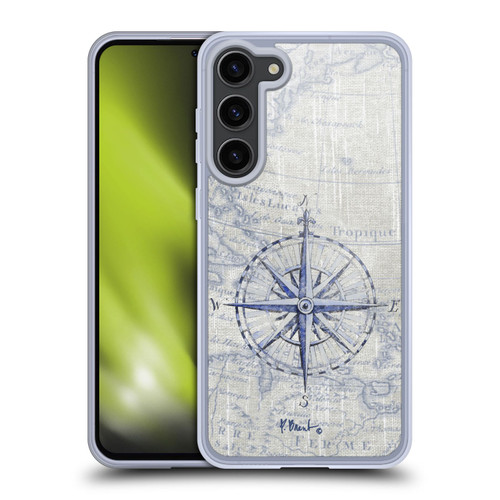Paul Brent Nautical Vintage Compass Soft Gel Case for Samsung Galaxy S23+ 5G