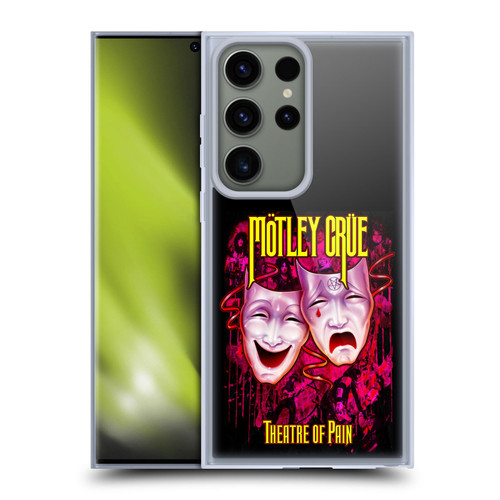 Motley Crue Key Art Theater Of Pain Soft Gel Case for Samsung Galaxy S23 Ultra 5G