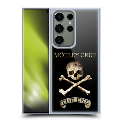 Motley Crue Logos The End Soft Gel Case for Samsung Galaxy S23 Ultra 5G