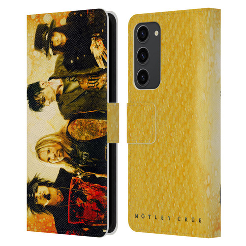 Motley Crue Tours Rock In Rio Brazil 2015 Leather Book Wallet Case Cover For Samsung Galaxy S23+ 5G