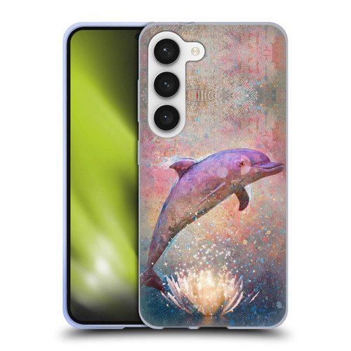 Jena DellaGrottaglia Animals Dolphin Soft Gel Case for Samsung Galaxy S23 5G