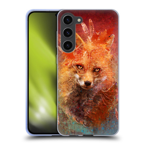 Jena DellaGrottaglia Animals Fox Soft Gel Case for Samsung Galaxy S23+ 5G