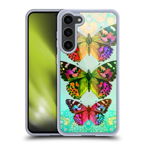 Jena DellaGrottaglia Insects Butterflies 2 Soft Gel Case for Samsung Galaxy S23+ 5G