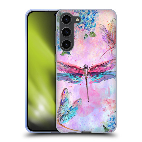 Jena DellaGrottaglia Insects Dragonflies Soft Gel Case for Samsung Galaxy S23+ 5G