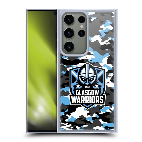 Glasgow Warriors Logo 2 Camouflage Soft Gel Case for Samsung Galaxy S23 Ultra 5G