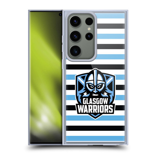 Glasgow Warriors Logo 2 Stripes 2 Soft Gel Case for Samsung Galaxy S23 Ultra 5G