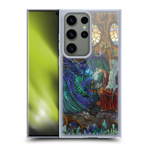 Ed Beard Jr Dragon Friendship Wizard & Dragon Soft Gel Case for Samsung Galaxy S23 Ultra 5G