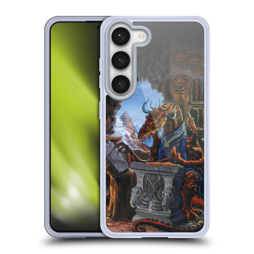 Ed Beard Jr Dragons Ancient Scholar Soft Gel Case for Samsung Galaxy S23 5G