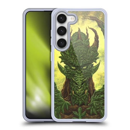 Ed Beard Jr Dragons Green Guardian Greenman Soft Gel Case for Samsung Galaxy S23 5G