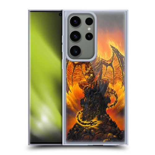 Ed Beard Jr Dragons Harbinger Of Fire Soft Gel Case for Samsung Galaxy S23 Ultra 5G