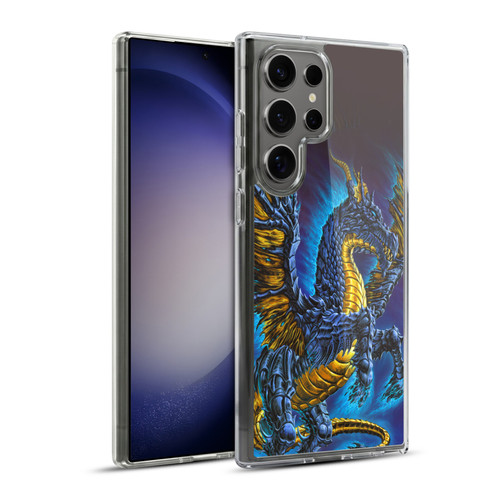 Ed Beard Jr Dragons Mare Soft Gel Case for Samsung Galaxy S23 Ultra 5G & MagSafe