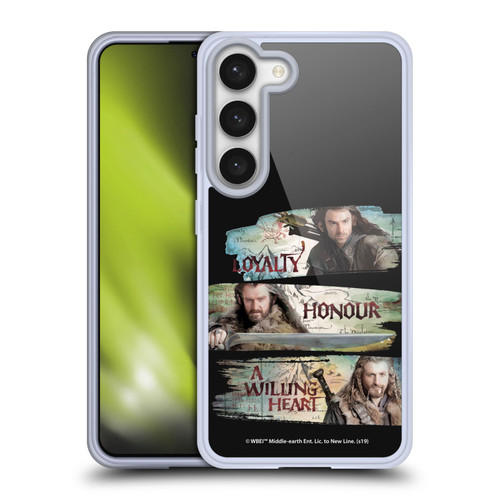 The Hobbit An Unexpected Journey Key Art Loyalty And Honour Soft Gel Case for Samsung Galaxy S23 5G