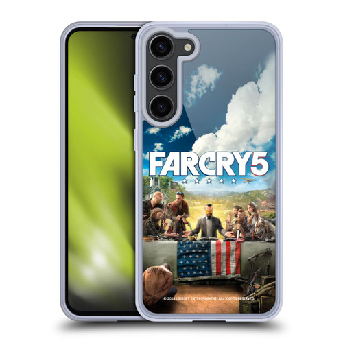 Far Cry 5 Key Art And Logo Main Soft Gel Case for Samsung Galaxy S23+ 5G
