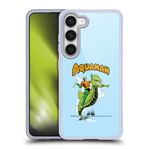 Aquaman DC Comics Fast Fashion Storm Soft Gel Case for Samsung Galaxy S23 5G