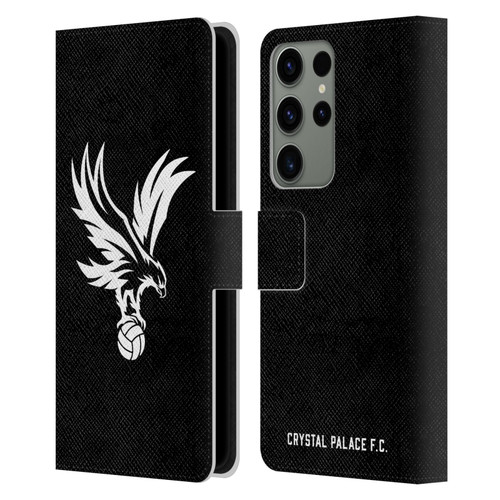 Crystal Palace FC Crest Eagle Grey Leather Book Wallet Case Cover For Samsung Galaxy S23 Ultra 5G