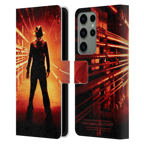 A Nightmare On Elm Street (2010) Graphics Freddy Poster Leather Book Wallet Case Cover For Samsung Galaxy S23 Ultra 5G