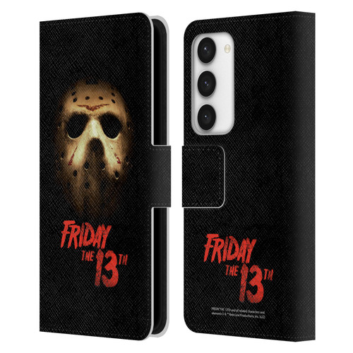 Friday the 13th 2009 Graphics Jason Voorhees Poster Leather Book Wallet Case Cover For Samsung Galaxy S23 5G