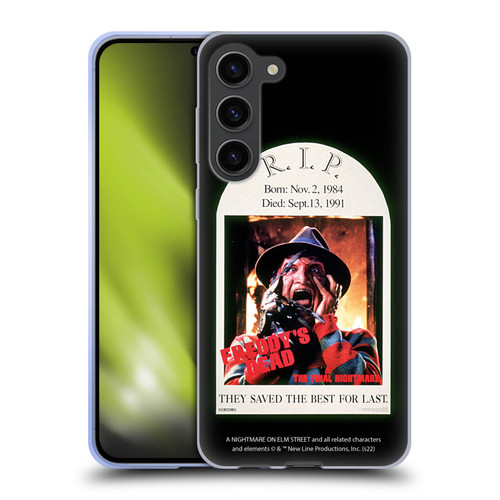 A Nightmare On Elm Street: Freddy's Dead Graphics The Final Nightmare Soft Gel Case for Samsung Galaxy S23+ 5G