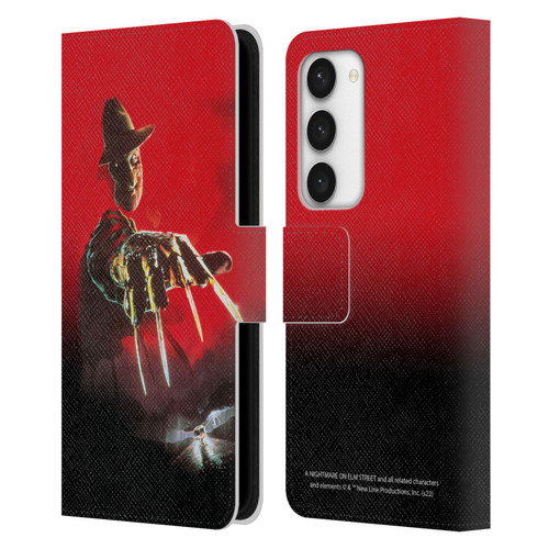 A Nightmare On Elm Street: Freddy's Dead Graphics Poster 2 Leather Book Wallet Case Cover For Samsung Galaxy S23 5G
