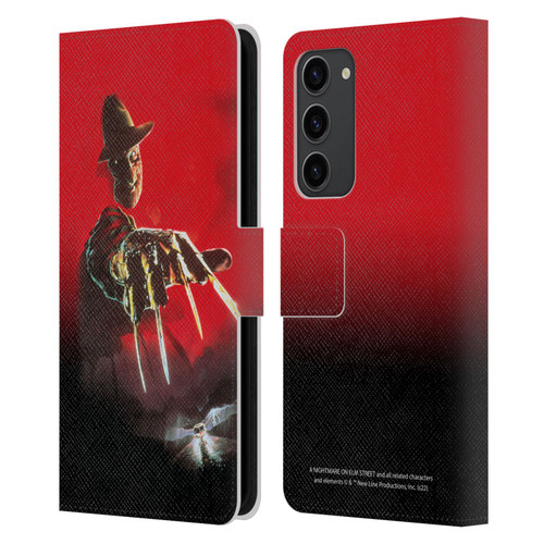 A Nightmare On Elm Street: Freddy's Dead Graphics Poster 2 Leather Book Wallet Case Cover For Samsung Galaxy S23+ 5G
