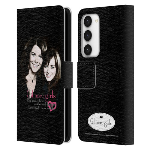 Gilmore Girls Graphics Fate Made Them Leather Book Wallet Case Cover For Samsung Galaxy S23 5G
