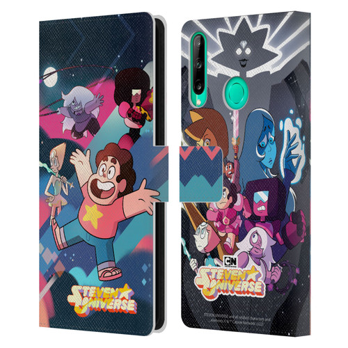 Steven Universe Graphics Characters Leather Book Wallet Case Cover For Huawei P40 lite E