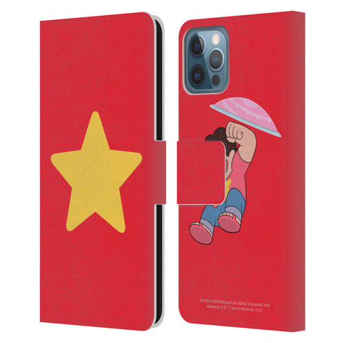 Steven Universe Graphics Logo Leather Book Wallet Case Cover For Apple iPhone 12 / iPhone 12 Pro
