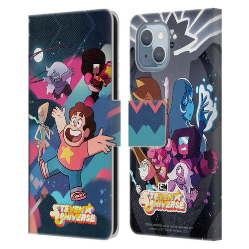 Steven Universe Graphics Characters Leather Book Wallet Case Cover For Apple iPhone 14