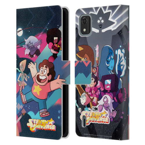 Steven Universe Graphics Characters Leather Book Wallet Case Cover For Nokia C2 2nd Edition