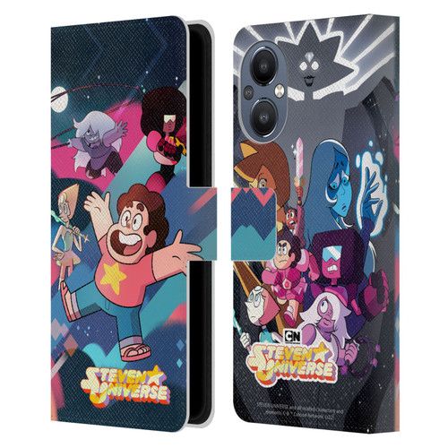 Steven Universe Graphics Characters Leather Book Wallet Case Cover For OnePlus Nord N20 5G