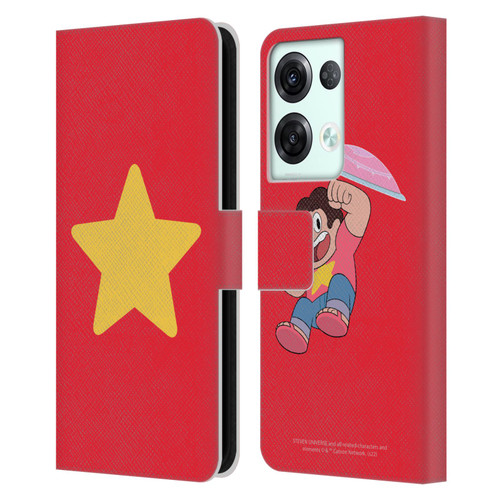 Steven Universe Graphics Logo Leather Book Wallet Case Cover For OPPO Reno8 Pro