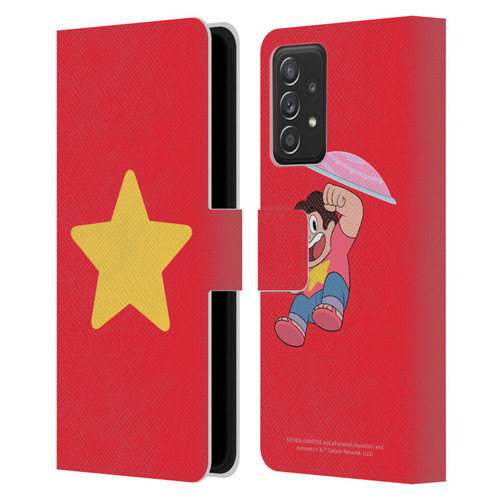 Steven Universe Graphics Logo Leather Book Wallet Case Cover For Samsung Galaxy A52 / A52s / 5G (2021)