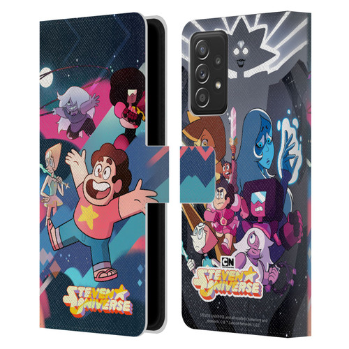 Steven Universe Graphics Characters Leather Book Wallet Case Cover For Samsung Galaxy A53 5G (2022)